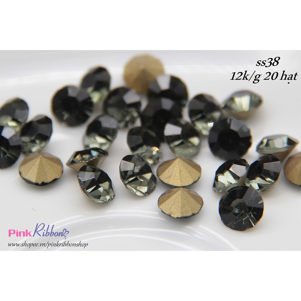 Set đá chân nhọn ss38 (8mm) - Túi 20 viên