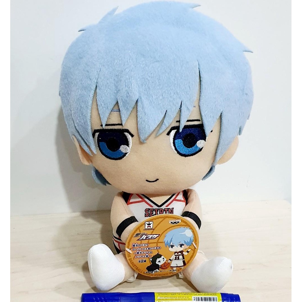 [Banpresto] Gấu bông doll RARE Anime Manga Kuroko no Basket Tetsuya and 2 Gou Super DX Plush chính hãng Nhật Bản