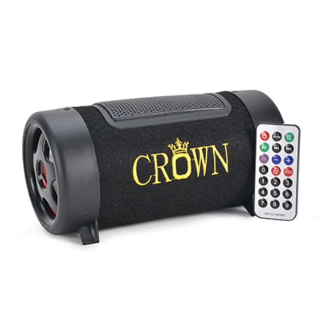 LOA THẺ NHỚ /USB CROWN DÙNG NGUỒN ĐIỆN 12V- 4 ĐẾ