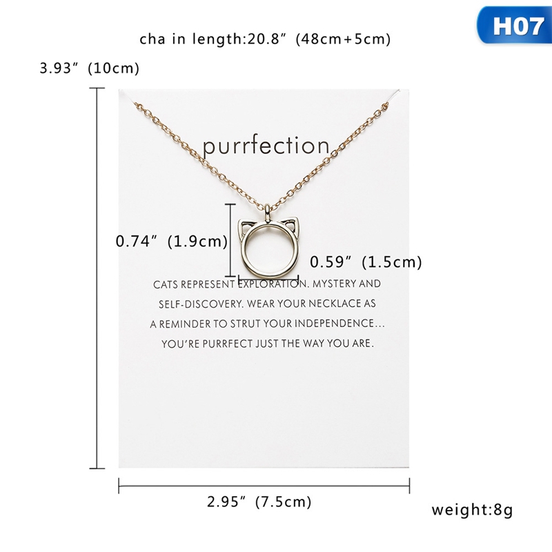 flowersqueen Dây chuyền ngọc trai hình thú dễ thương