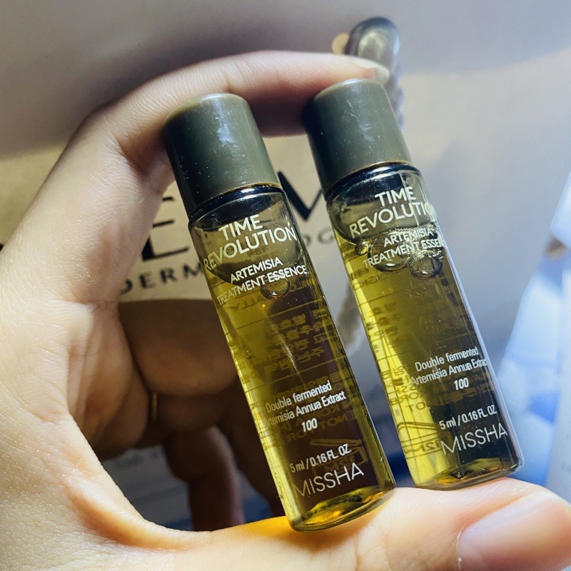 [ SAMPLE 5ML] Nước thần dưỡng da Missha Time Revolution Artemisia Treatment Esence