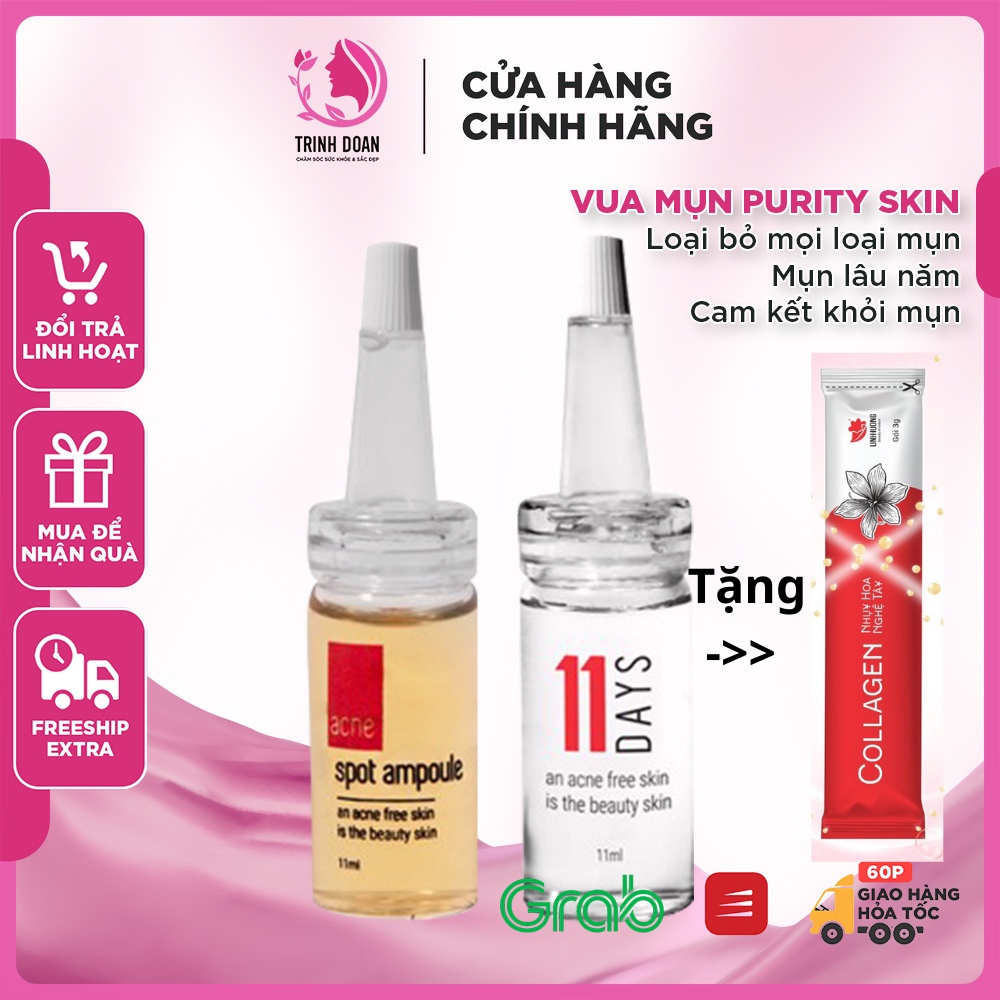 Tinh Chất Mụn PURITY SKIN Linh Hương Loại Bỏ Mọi Loại Mụn