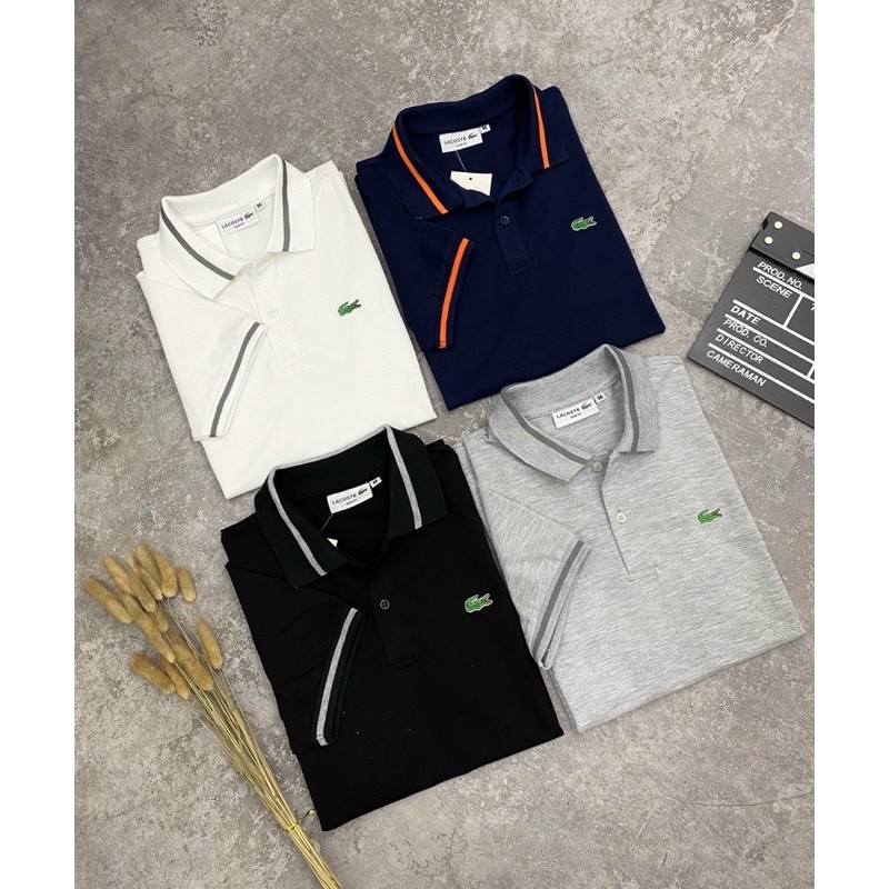 ANA7 - ÁO POLO NAM THÊU CÁ SẤU XANH CỔ VIỀN | BigBuy360 - bigbuy360.vn