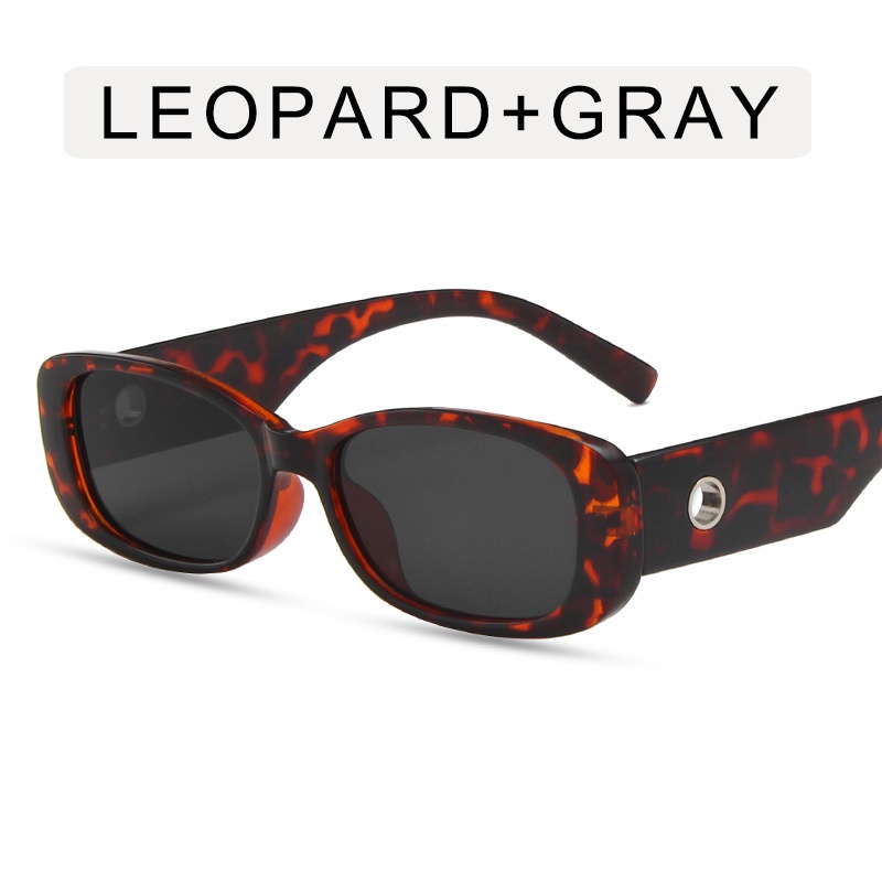 (JIUERBA) Kính Mát Thời Trang Phương Tây Gọng Oval Nhỏ Phong Cách Retro