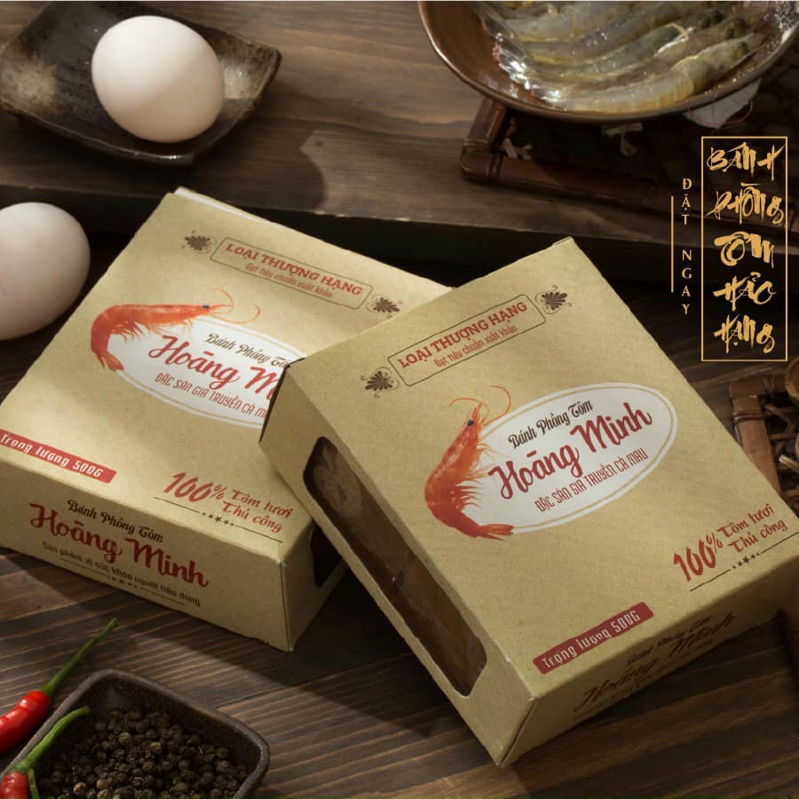 Phồng Tôm Hoàng Minh Đặc Sản Gia Truyền Cà Mau - Xanhsam Organic