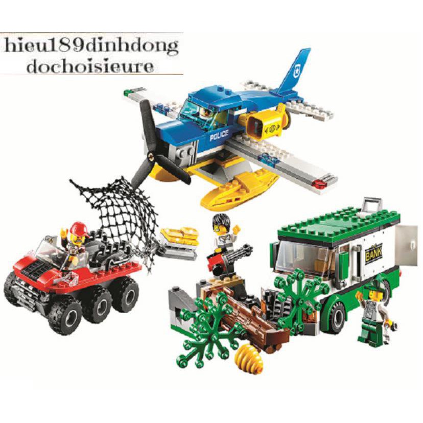 Lắp ráp xếp hình 10864 : Thủy Phi Cơ máy bay Cảnh Sát Bắt Cướp