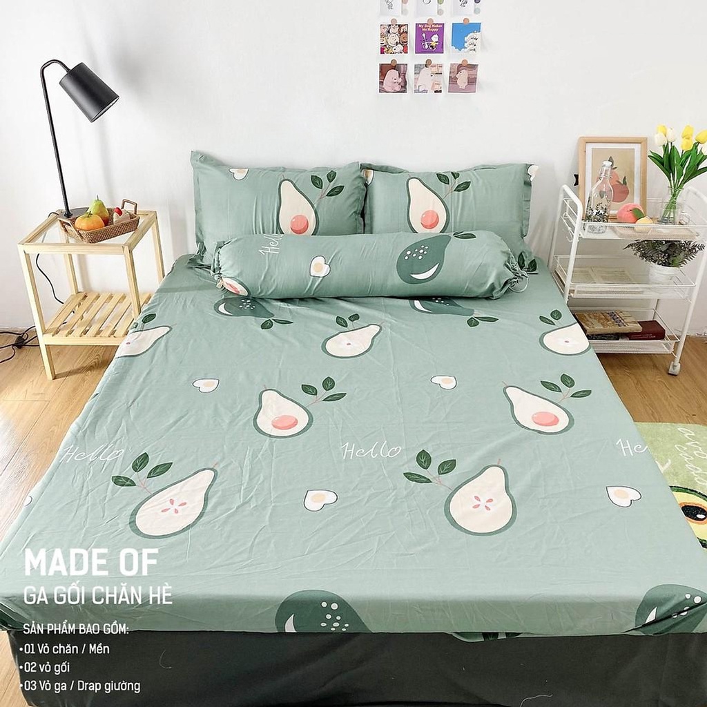 Ga Cotton Poly - Drap giường cao cấp - Kích thước M2/M6/M8/2M  - Lẻ ga NguyetBedding