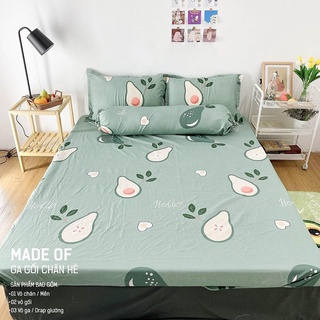 Ga Cotton Poly - Drap giường cao cấp - Kích thước M2/M6/M8/2M (Chưa kèm vỏ gối) - Lẻ ga NguyetBedding
