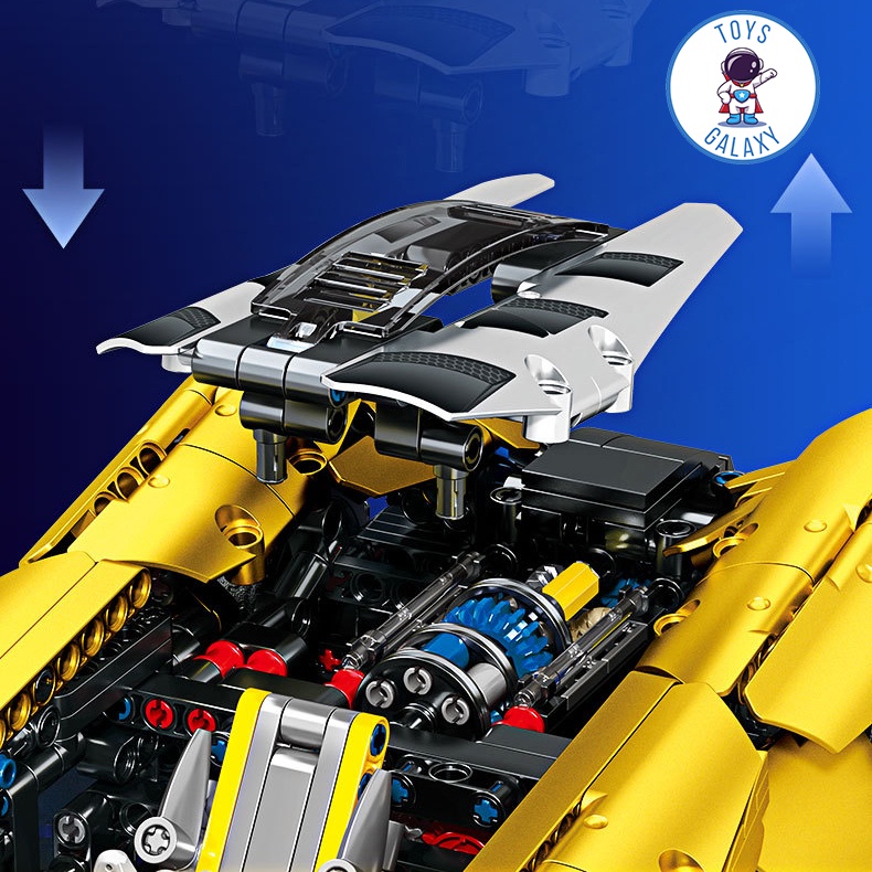 Đồ Chơi Lắp Ráp Mô Hình Điều Khiển Từ Xa RC Siêu Xe Lamborghini Terzo Millennio / Sian / Aventador / Bugatti S701924