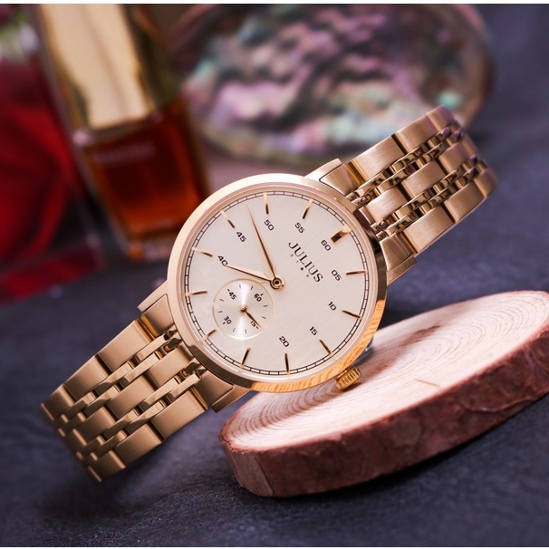 Julius Official | Đồng hồ nữ Julius Star JS-061 kính sapphire