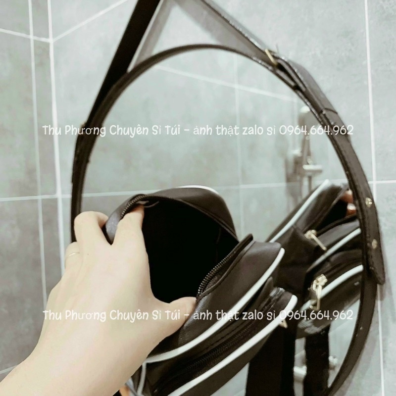 Túi đeo chéo add nam nữ, chất da mềm, túi thể thao giá rẻ (hàng chuẩn hình)
