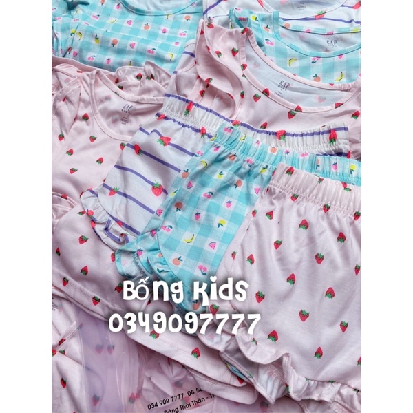 Bộ Hè Bé Gái Cotton G