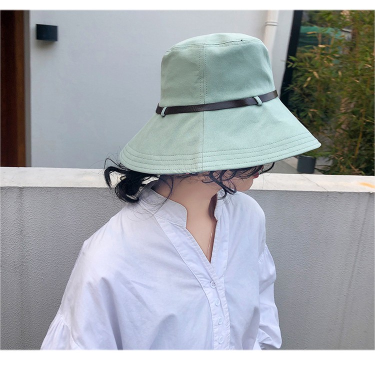 Mũ bucket tai bèo rộng vành vải chống tia uv chất đẹp