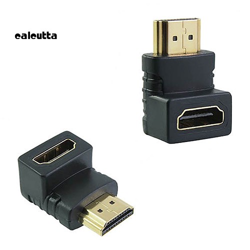 Bộ chuyển đổi đầu cắm V1.4 HDMI 90 độ góc phải sang ổ cắm cho 1080P 3D TV LCD HDTV
