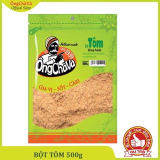 BỘT TÔM ÔNG CHÀ VÀ 500g (Shrimp powder 500g)