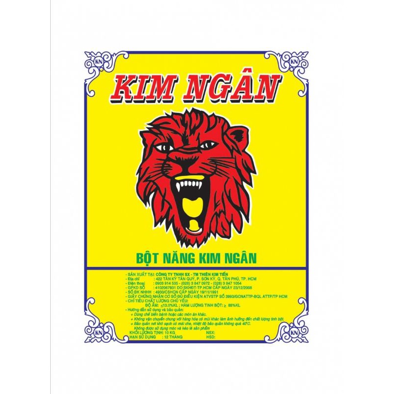 Bột năng Kim Ngân 10Kg