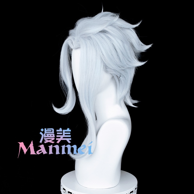 Tóc Giả Ngắn 30cm Chịu Nhiệt Hóa Trang Bác Sĩ Doanh Nhân Dịp Halloween