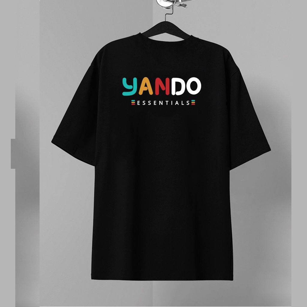 Áo Thun Tay Lỡ Nam Nữ Form Rộng YANDO OUTFITS AWN001 Cotton 2 Chiều