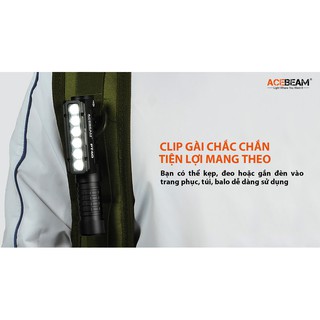 ĐÈN PIN KIÊM ĐEO ĐẦU ACEBEAM PT40