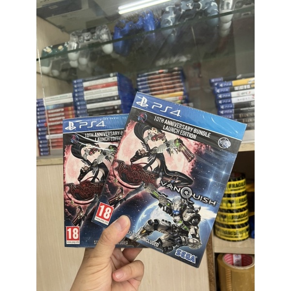 Đĩa chơi game PS4: Bayonetta Vanquish 10th Anniversary Bundle