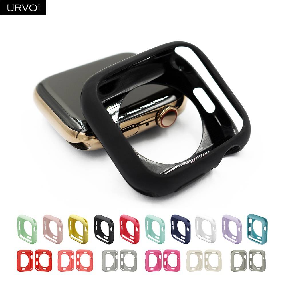 Vỏ Tpu Siêu Mỏng Bảo Vệ Mặt Đồng Hồ Apple Watch Series 6 Se 5 4 3 2 1 Iwatch 38 42 40 44mm