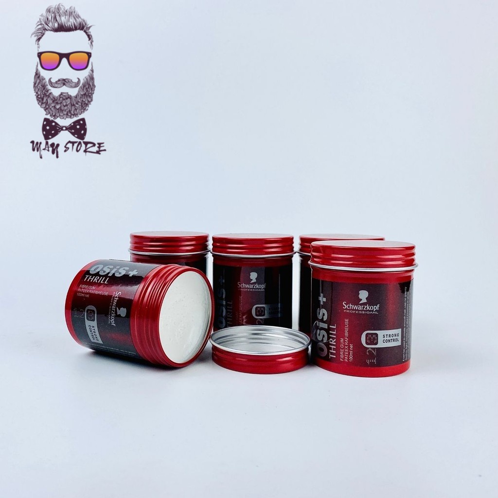 Sáp Vuốt Tóc Nam OSIS+ Cấp Độ 3 - Gel Giúp Tạo Kiểu Dễ Dàng Giữ Nếp Tóc Dành Cho Nam và Nữ