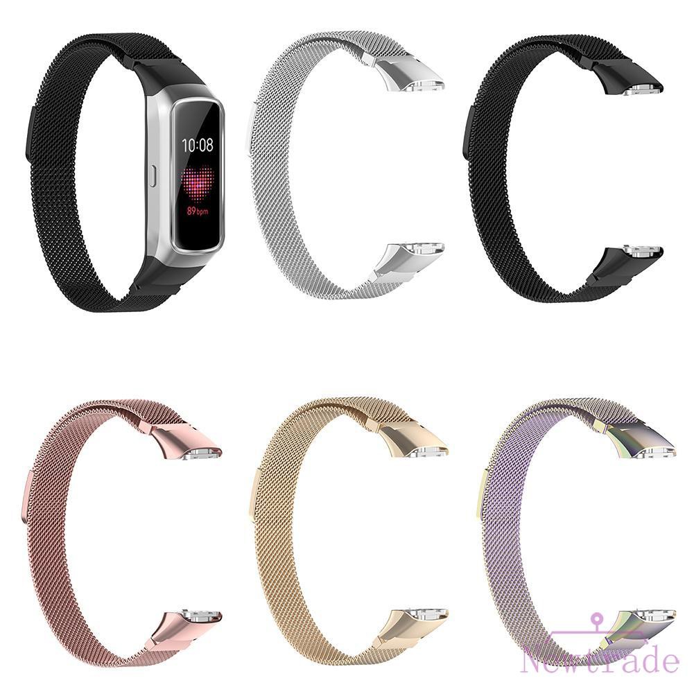 Magnetic Stainless Steel Watch Band Strap for Samsung Galaxy Fit SM-R370