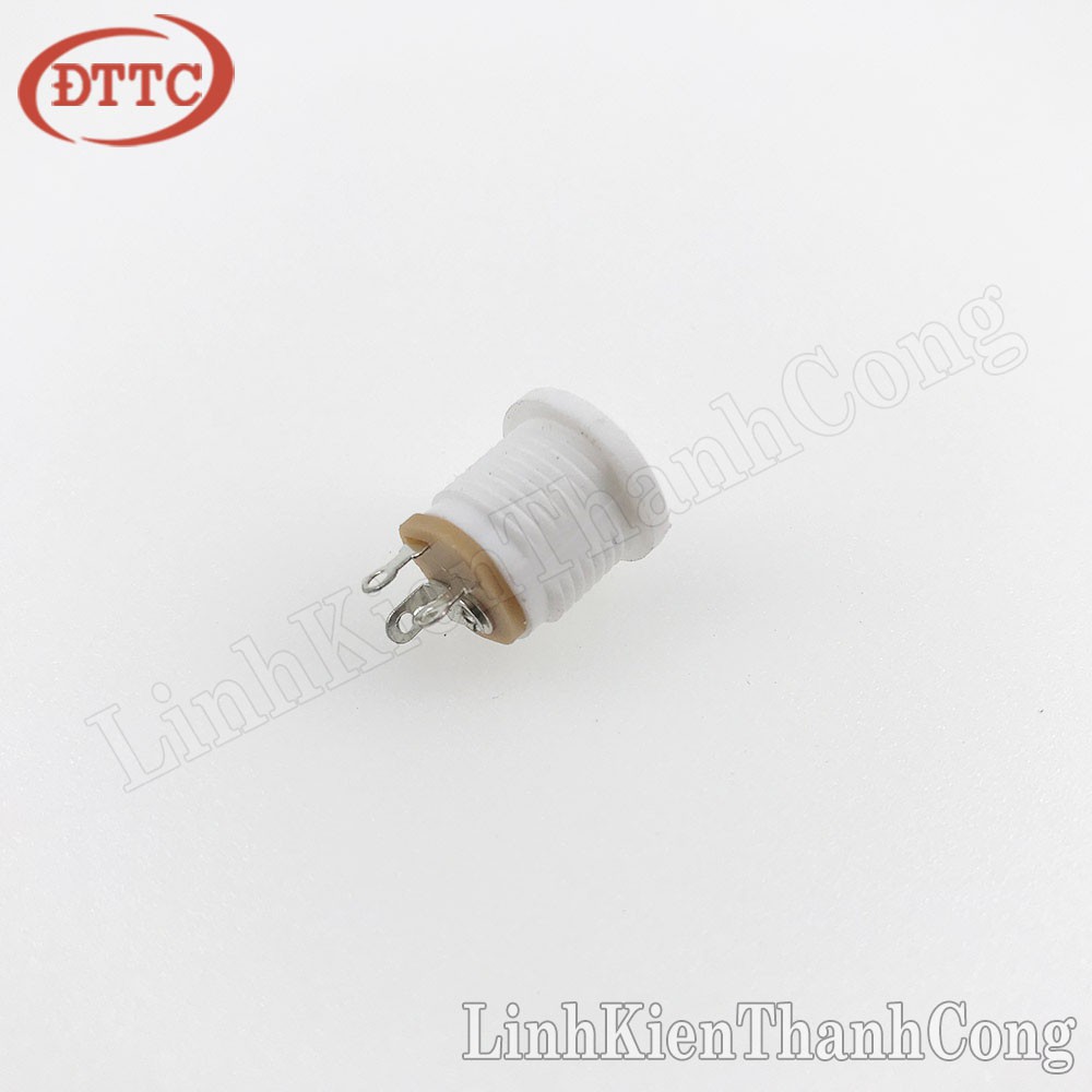 Jack DC Cái 5.5x2.1mm Màu Trắng