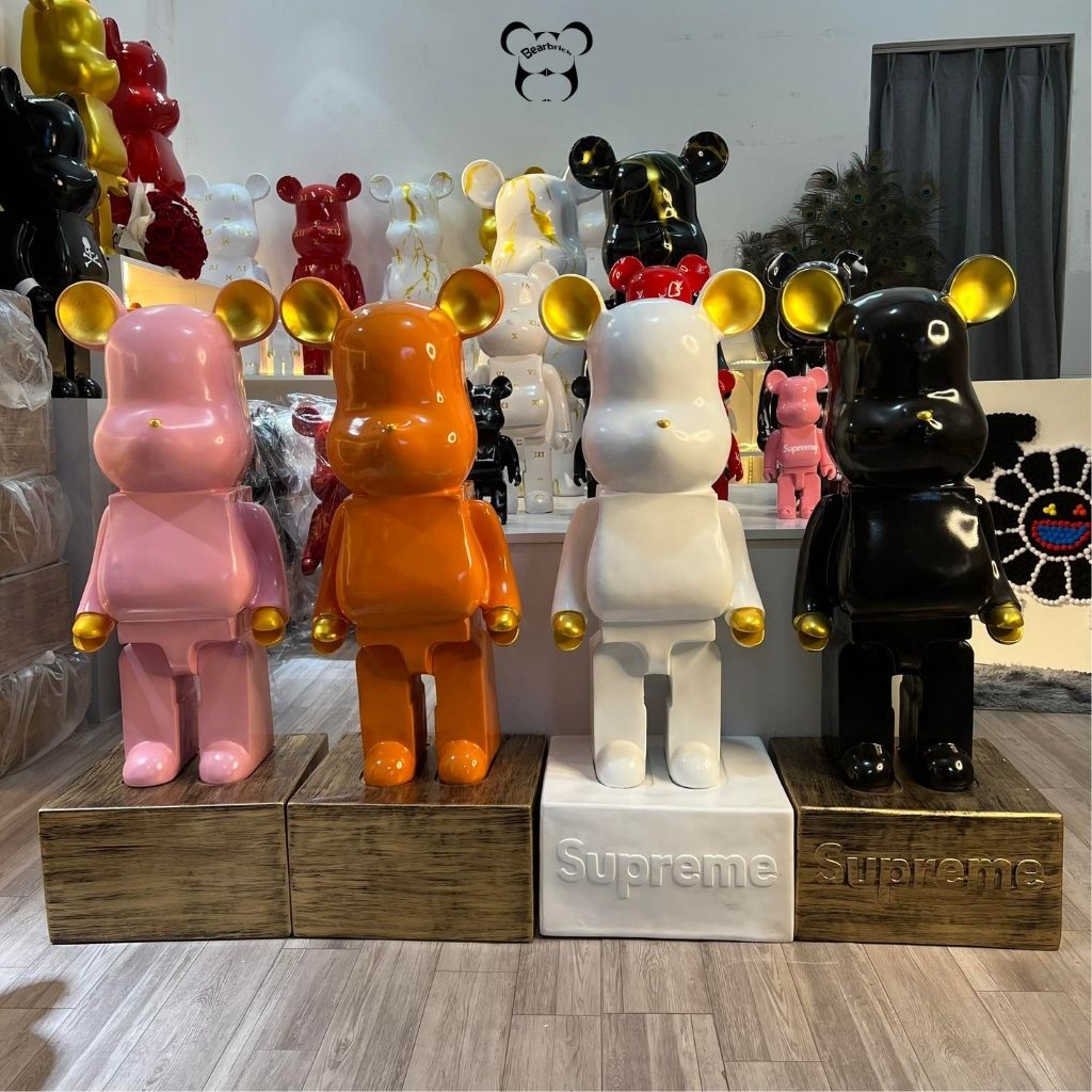 Gấu bearbrick sz 1000% 80cm đủ 4 màu - Thủy Chi Official Store