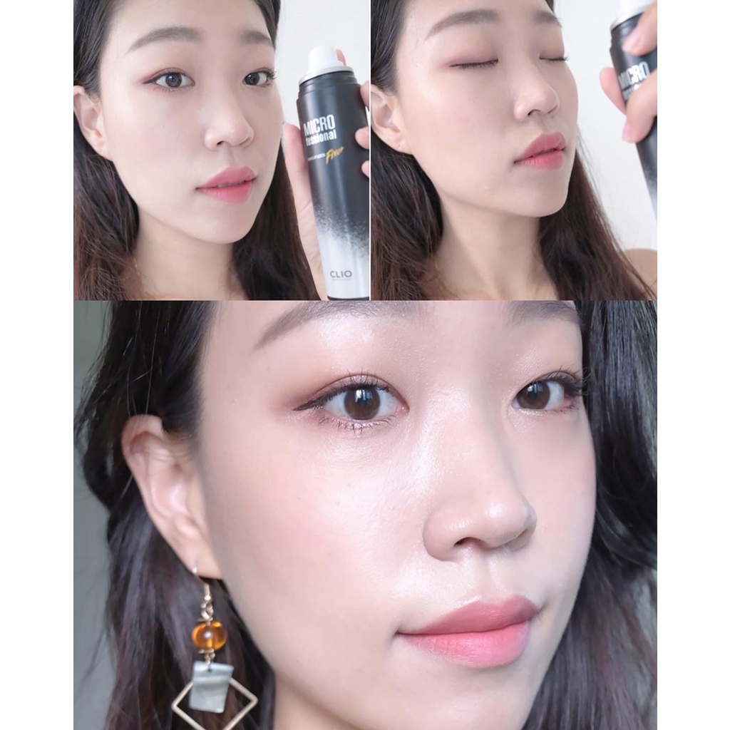 Xịt khoáng giữ lớp trang điểm CLIO Micro Professional Makeup Lock Fixer 100ml | BigBuy360 - bigbuy360.vn