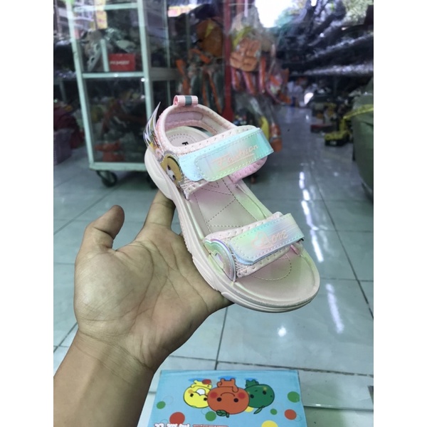 Sandal công chúa elssa Hồng