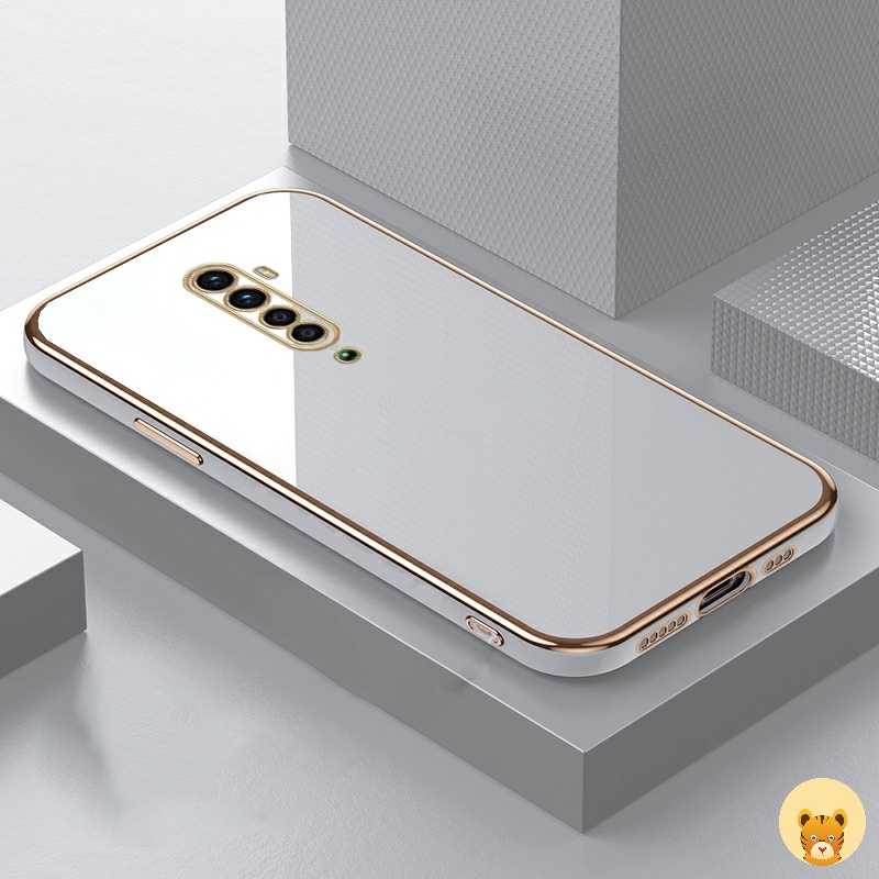 Ốp Điện Thoại Mạ Điện 7 Màu Sang Trọng Đơn Giản Dành Cho Oppo Reno 2Z 2F Reno 2