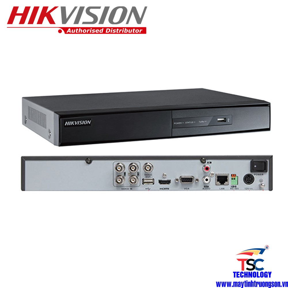 Đầu Ghi Hình Hikvision DS-7204HGHI-F1 4 Kênh TURBO