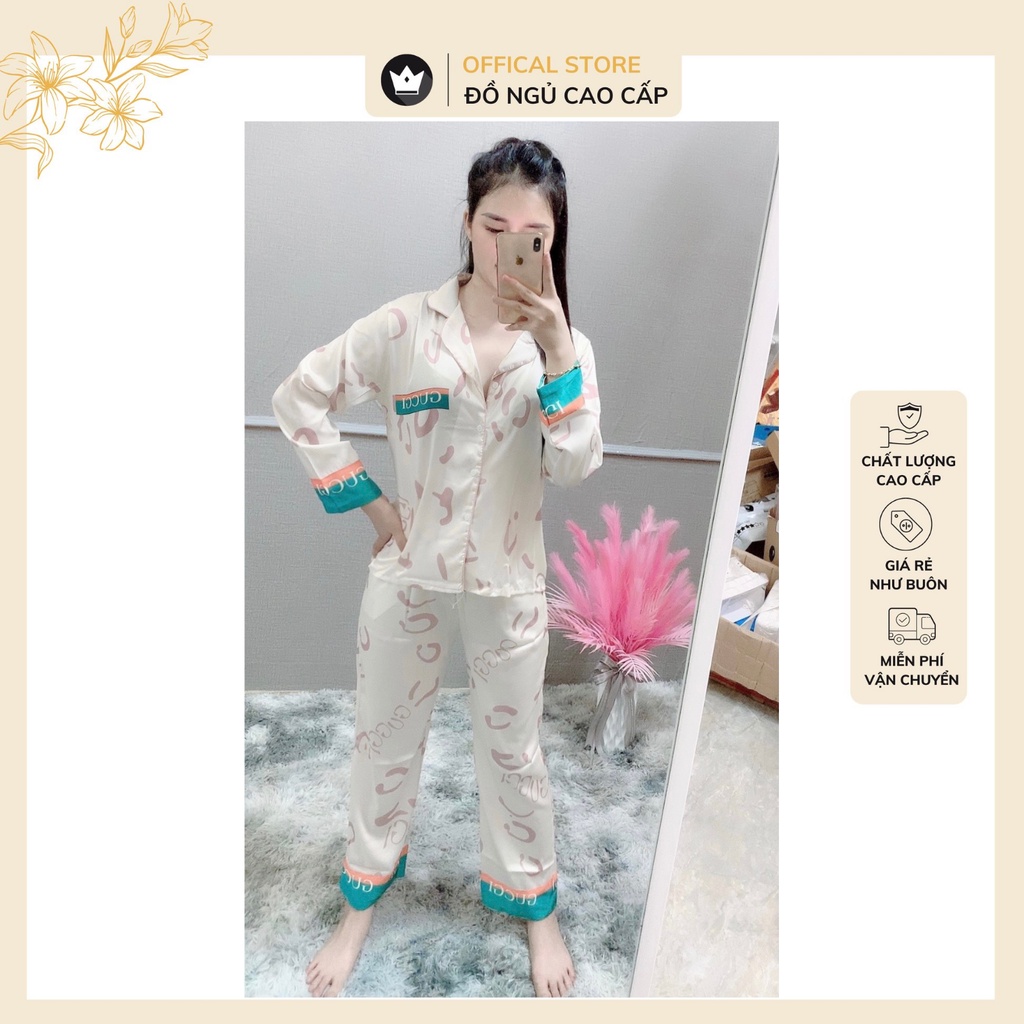 Bộ đồ Pijama Latin dài tay họa tiết cao cấp,thiết kế dễ thương | BigBuy360 - bigbuy360.vn