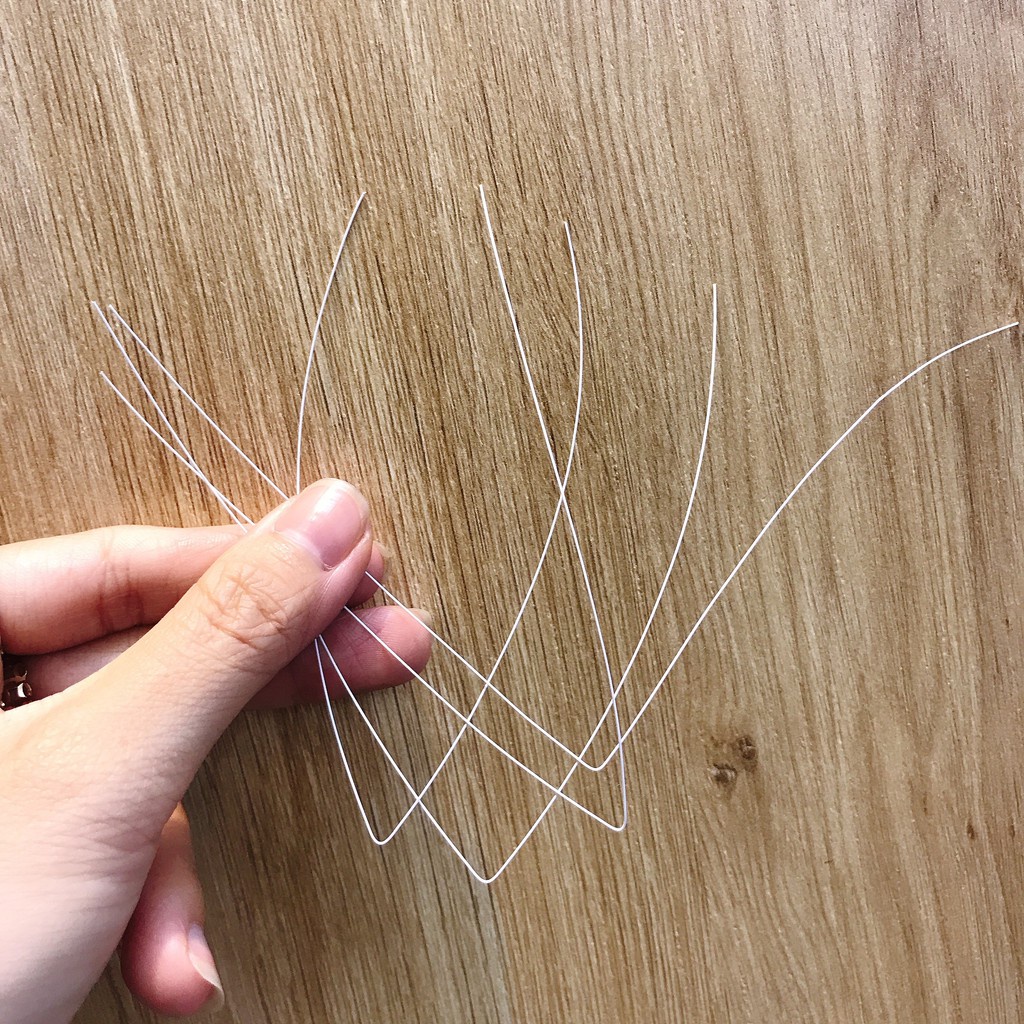 Kim xâu chuyên dụng TUDO cho vòng tay chuỗi hạt, vòng tay handmade DIY - 10cm gập đôi