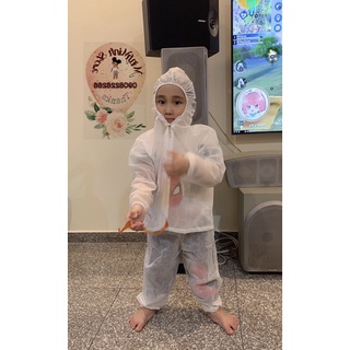 Set quần áo chống dịch cho bé 3 món