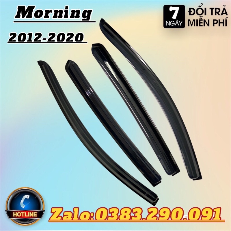 Vè mưa nhựa Kia Morning 2012 - 2020 ( bộ 4 chiếc )