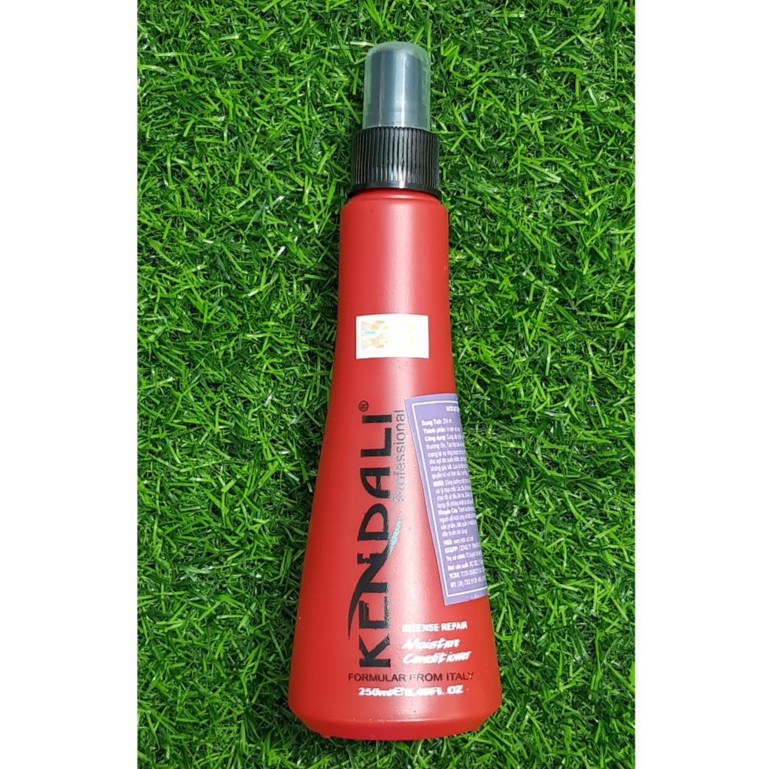 Sữa xịt nước dưỡng tóc KENDALI siêu mềm thơm bóng mượt giữ màu phục hồi tóc uốn duỗi nhuộm ( chai màu đỏ )  FREESHIP .