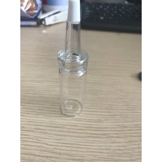 lọ chiết chai serum, tế bào gốc kèm nút cao su bóp loại 12ml