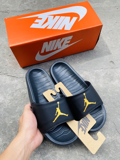 Dép Jordan Chính Hãng HCM Đen