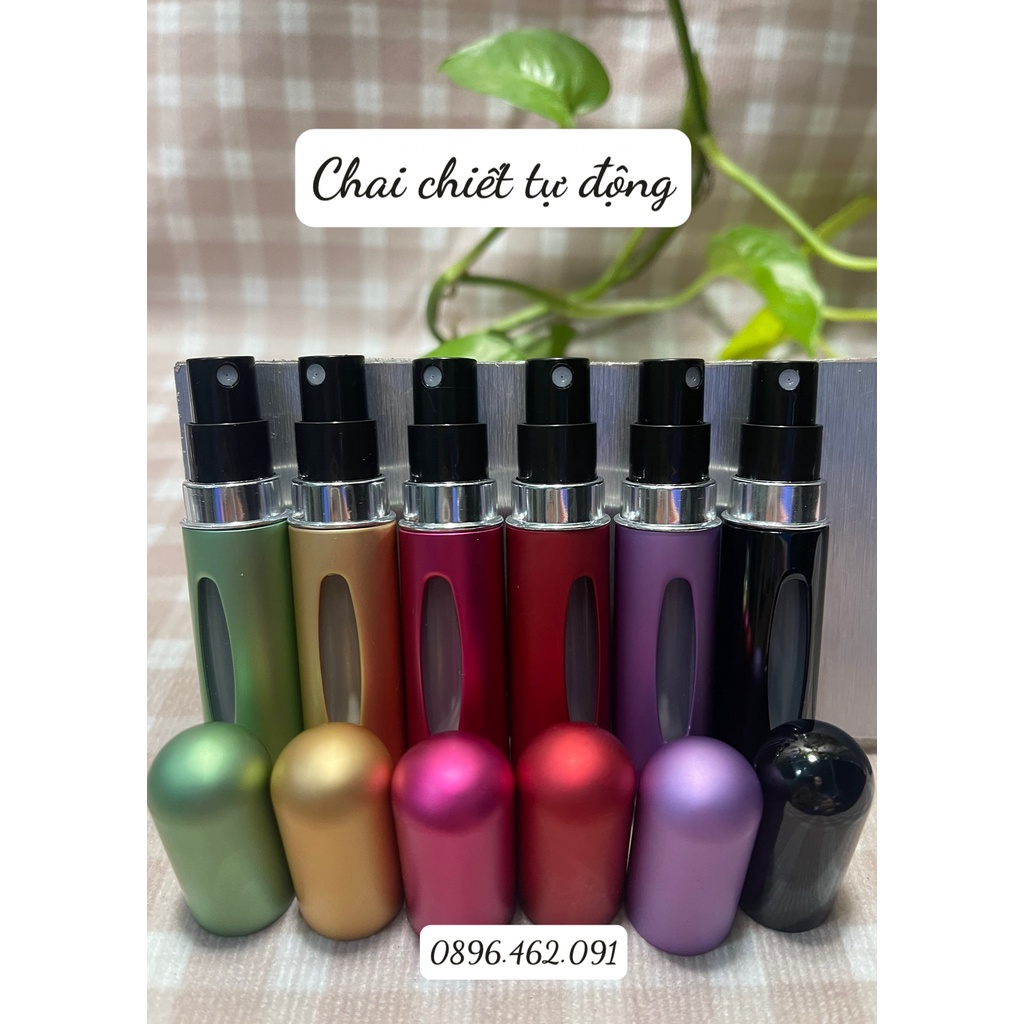 Lọ Chiết, Chai Chiết, Ống Chiết Nước Hoa Tự Động Dạng Xịt 5ML - CHAI RỖNG KHÔNG CHỨA DUNG DỊCH