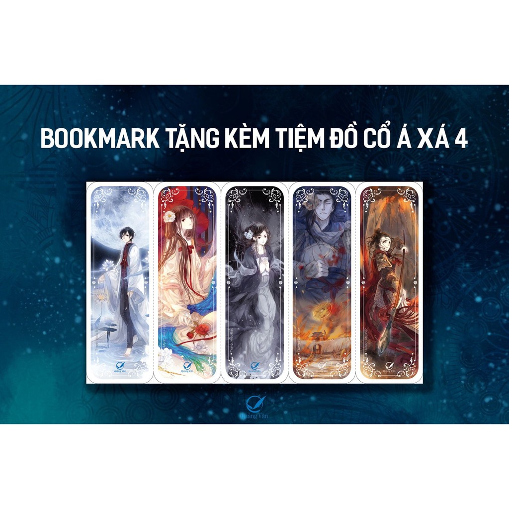 Sách - Tiệm Đồ Cổ Á Xá - Tiểu thuyết (Tập 4) + Tặng bookmark