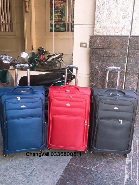 Vali Hùng Phát X20 size 28 inch-vải dù cao cấp,khoá số