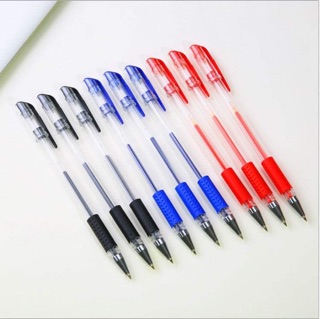 Combo 4 cây - 8 cây viết gel mini bút mực nước (Đen - Đỏ - Xanh-Tím)