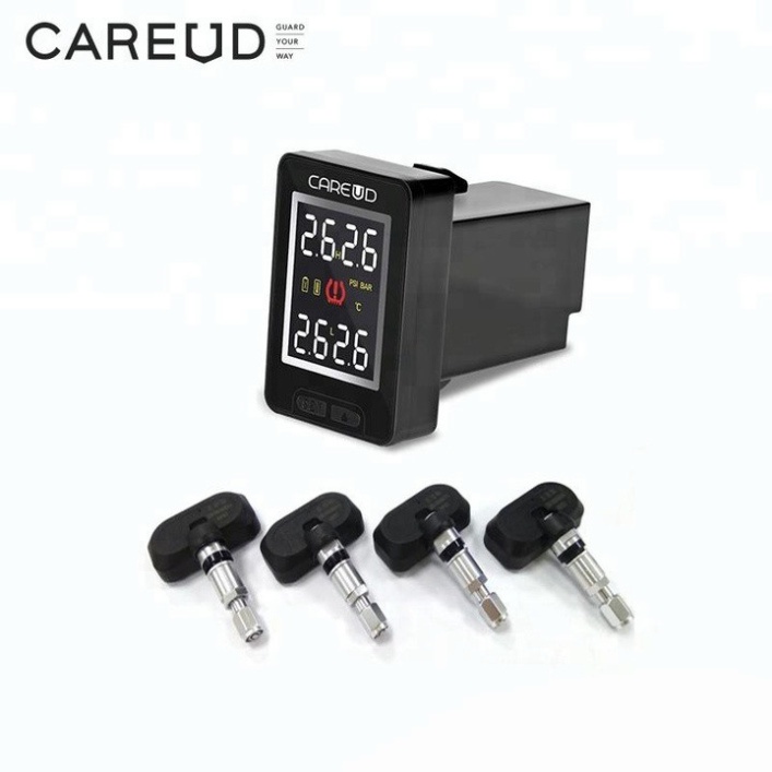 Bộ cảm biến áp suất lốp trong ô tô. Thương hiệu cao cấp Careud