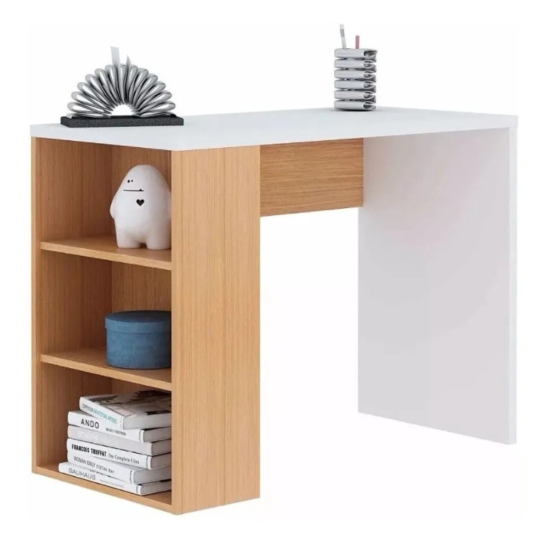 Bàn làm việc văn phòng đa năng tiện ích liền kệ Tâm House B118