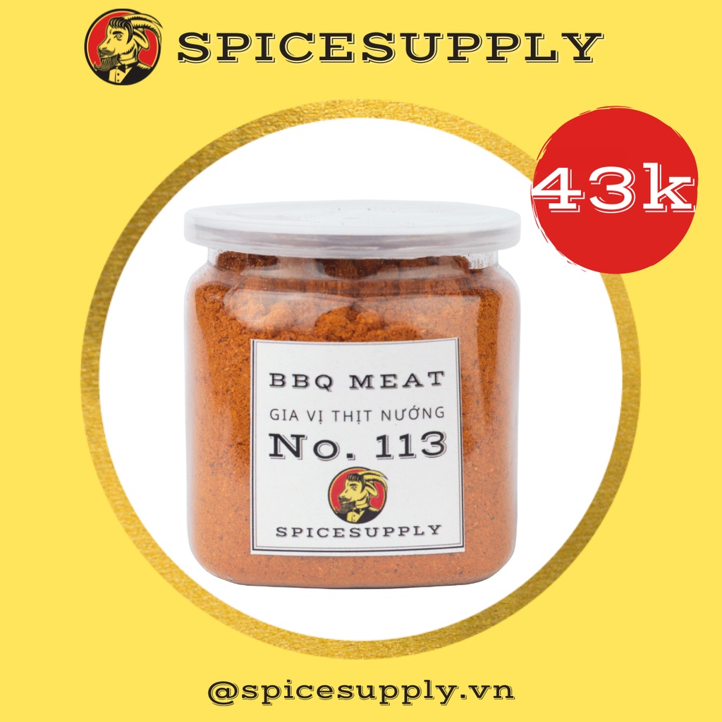 500g BBQ MEAT Gia vị thịt nướng đặc sản Sài gòn ướp thịt heo