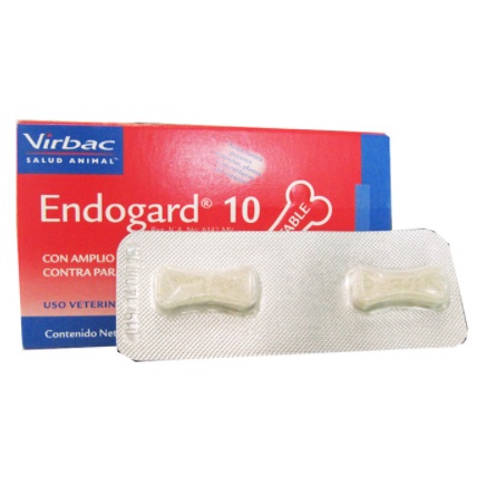 Viên nhai xử lý zun Endogard 10 Virbac của Pháp
