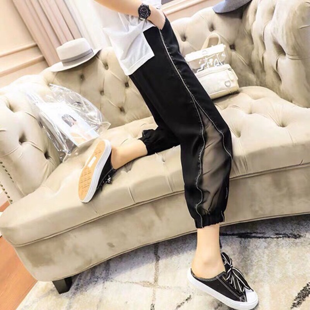 Quần jogger lưới thể thao