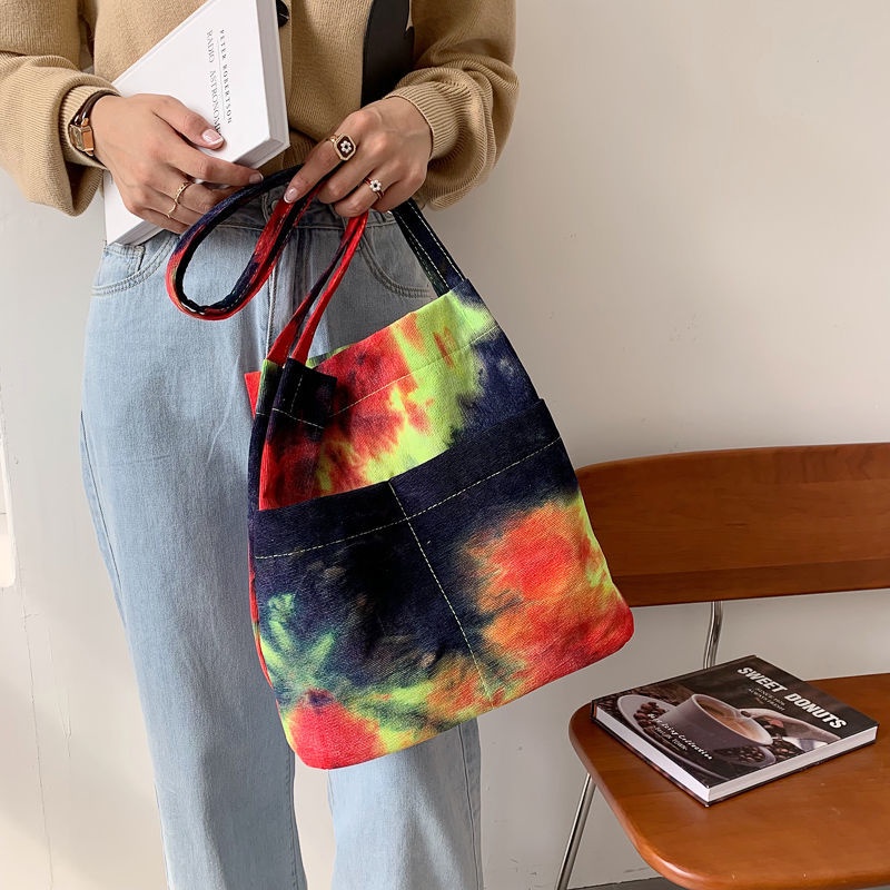 Túi tote đeo vai ENVIROSAX bằng vải dệt thời trang thu đông cho nữ